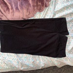Tween black leggings
